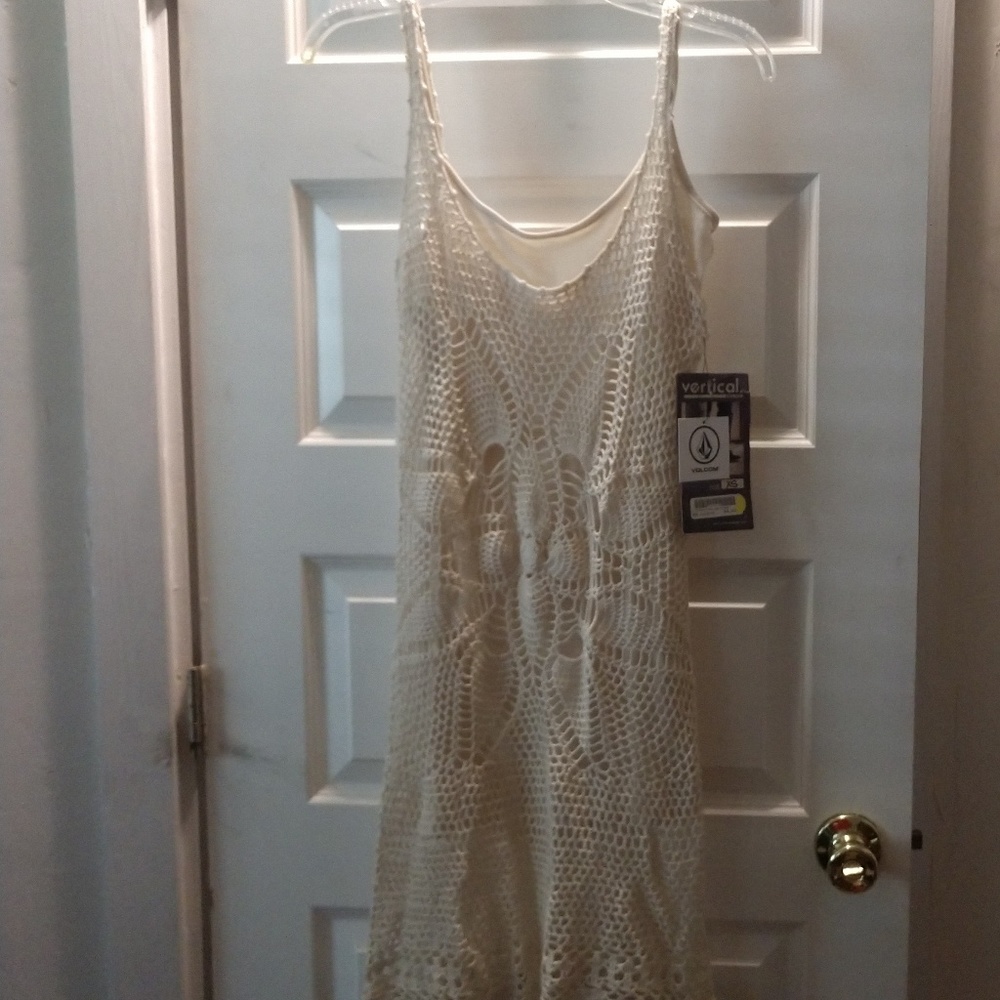 Volcom crocheted dress